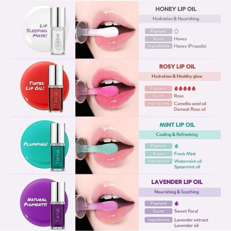 Tirtir My glow lip oil Rosy - Image 5