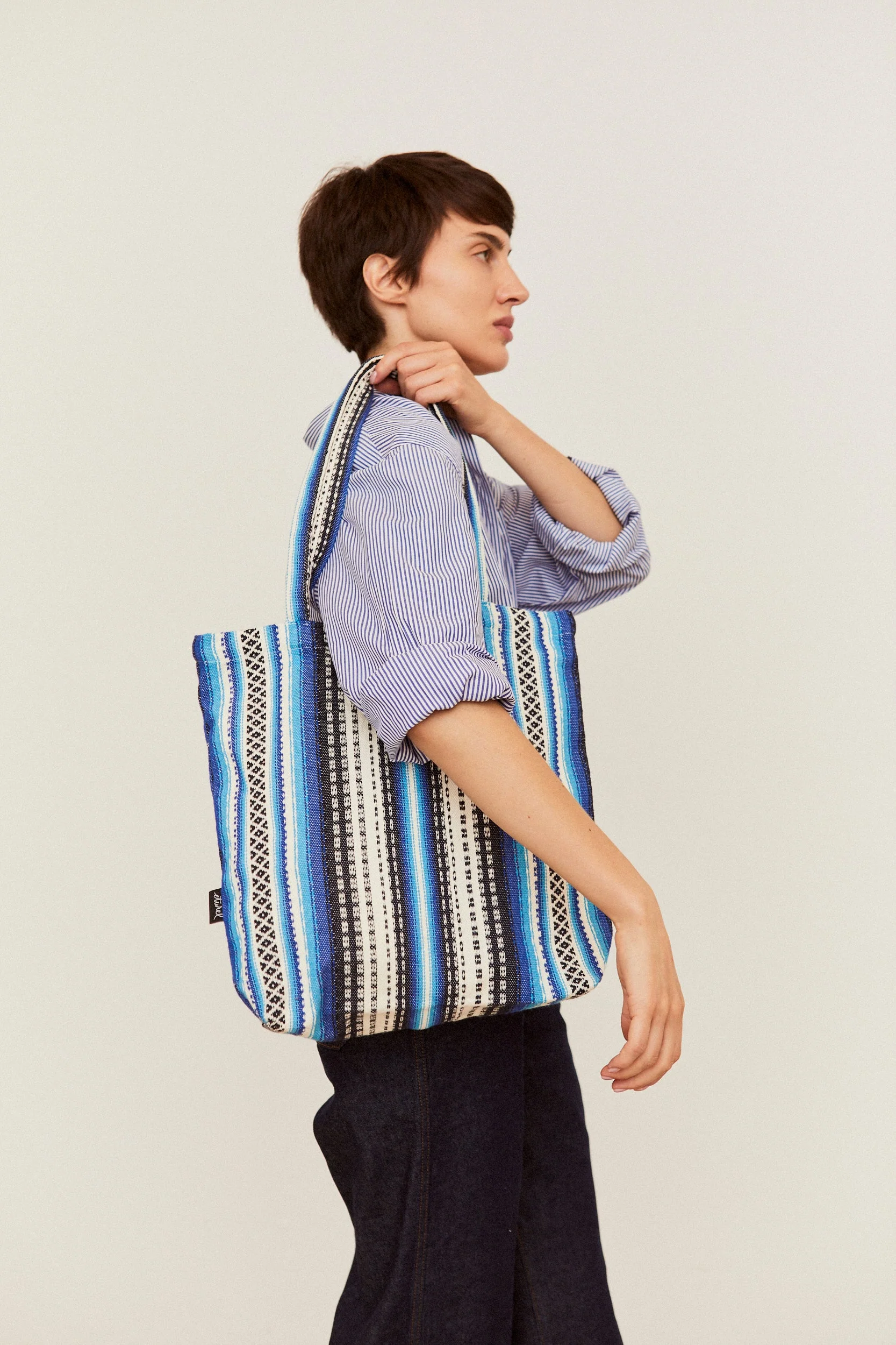 Tote Bag Alpujarra tonos azules - Image 2