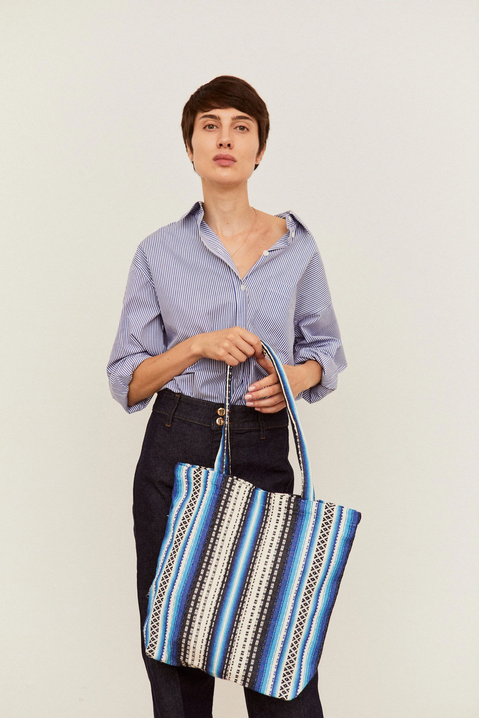 Tote Bag Alpujarra tonos azules - Image 3