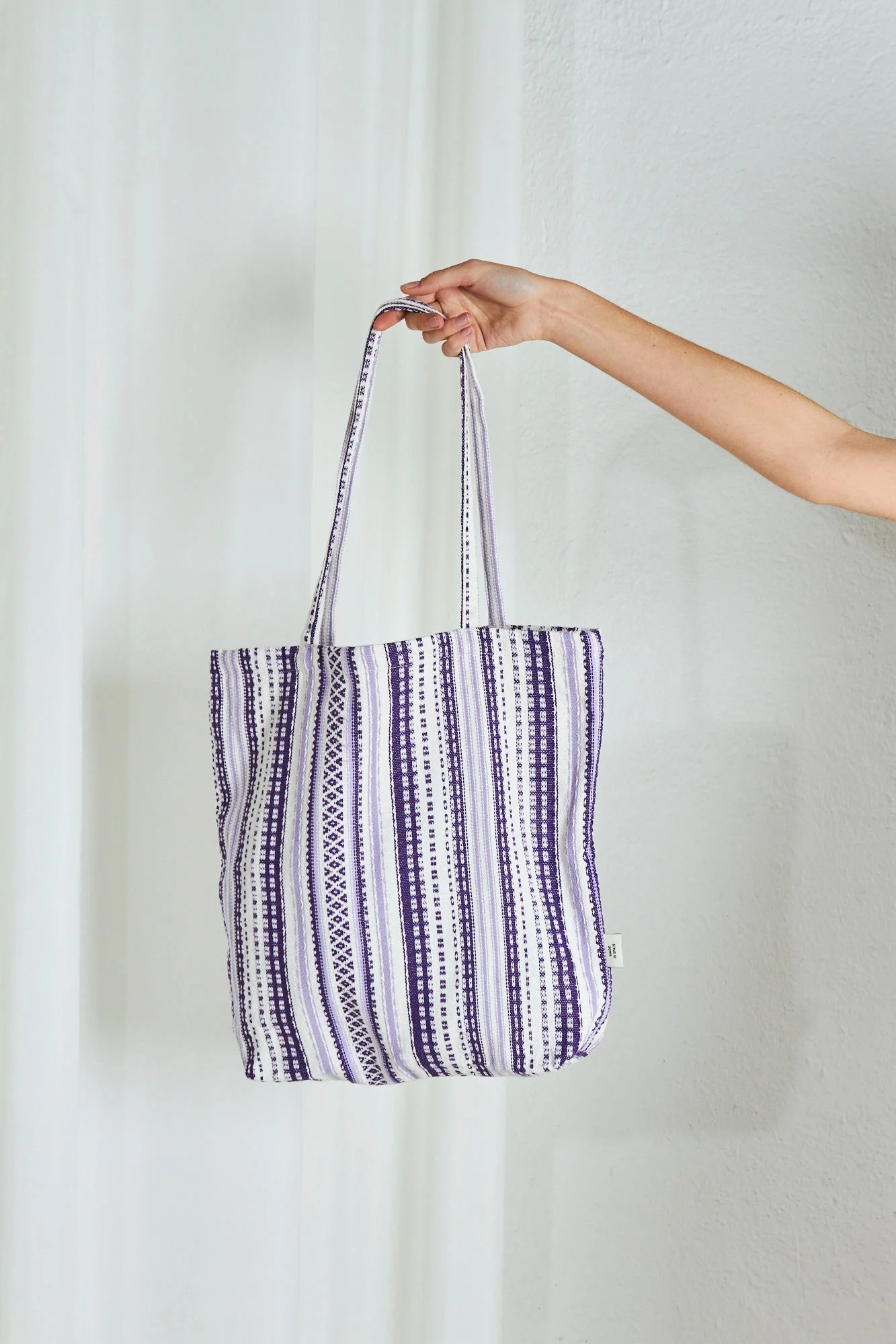Tote Bag Alpujarra tonos malva - Image 3