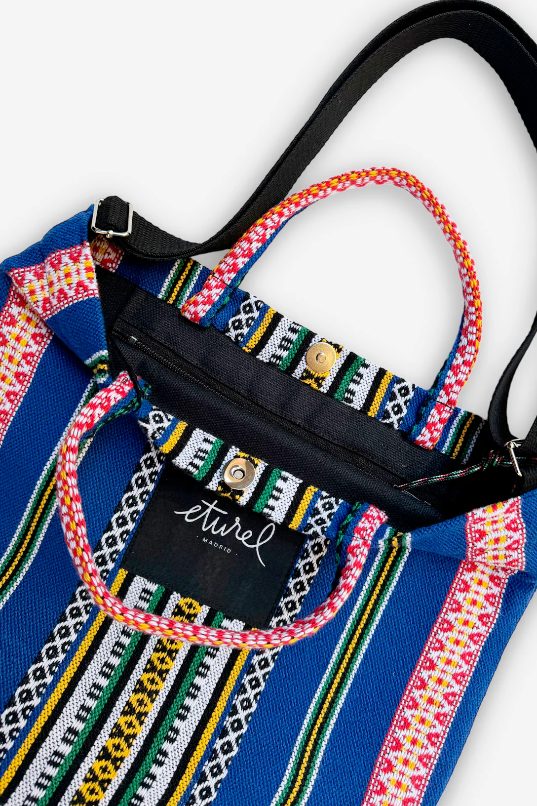 Eturel Bolso tote bag cruzada Granada azul - Image 6