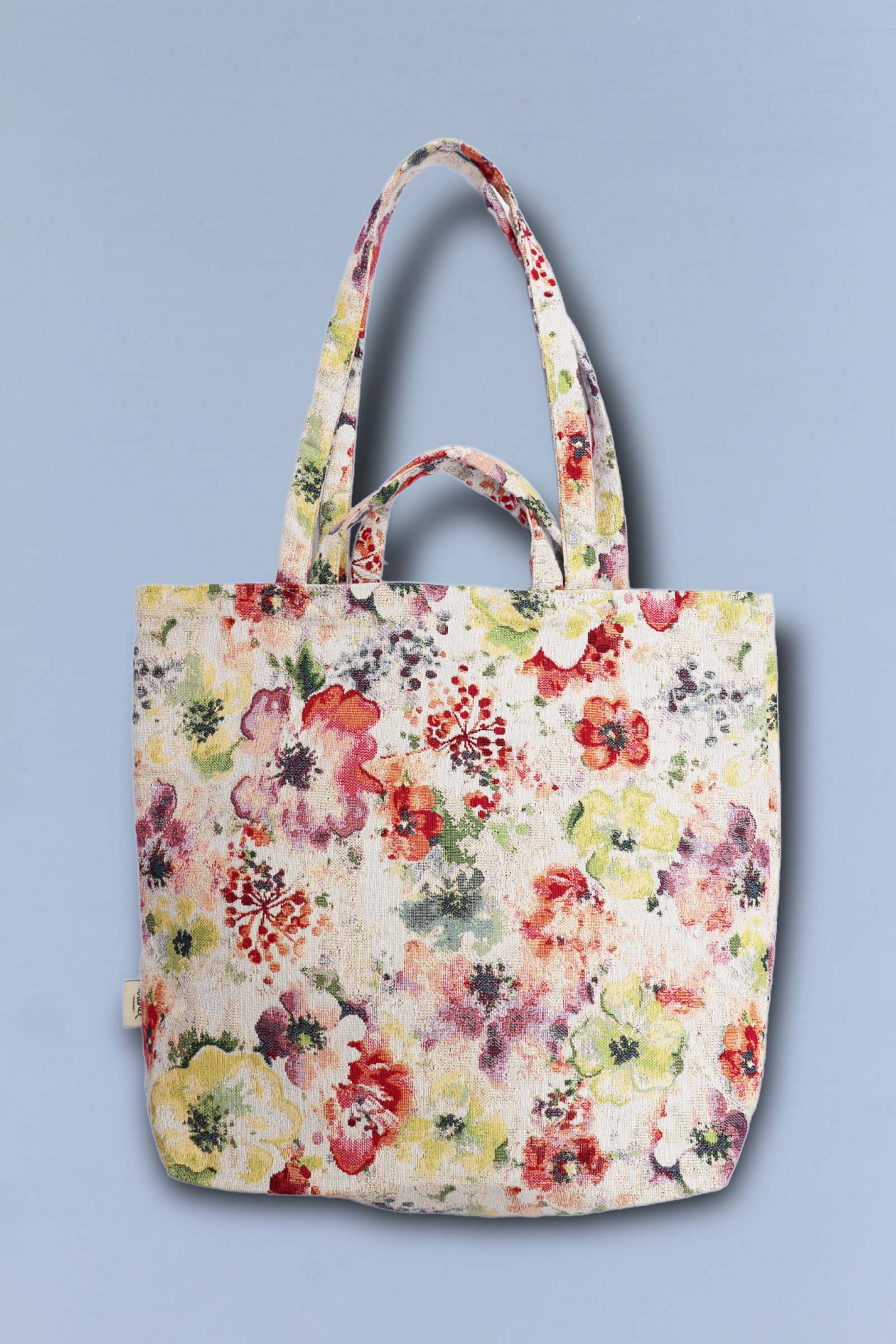 Eturel Tote Bag Jacquard Amapolas - Image 4