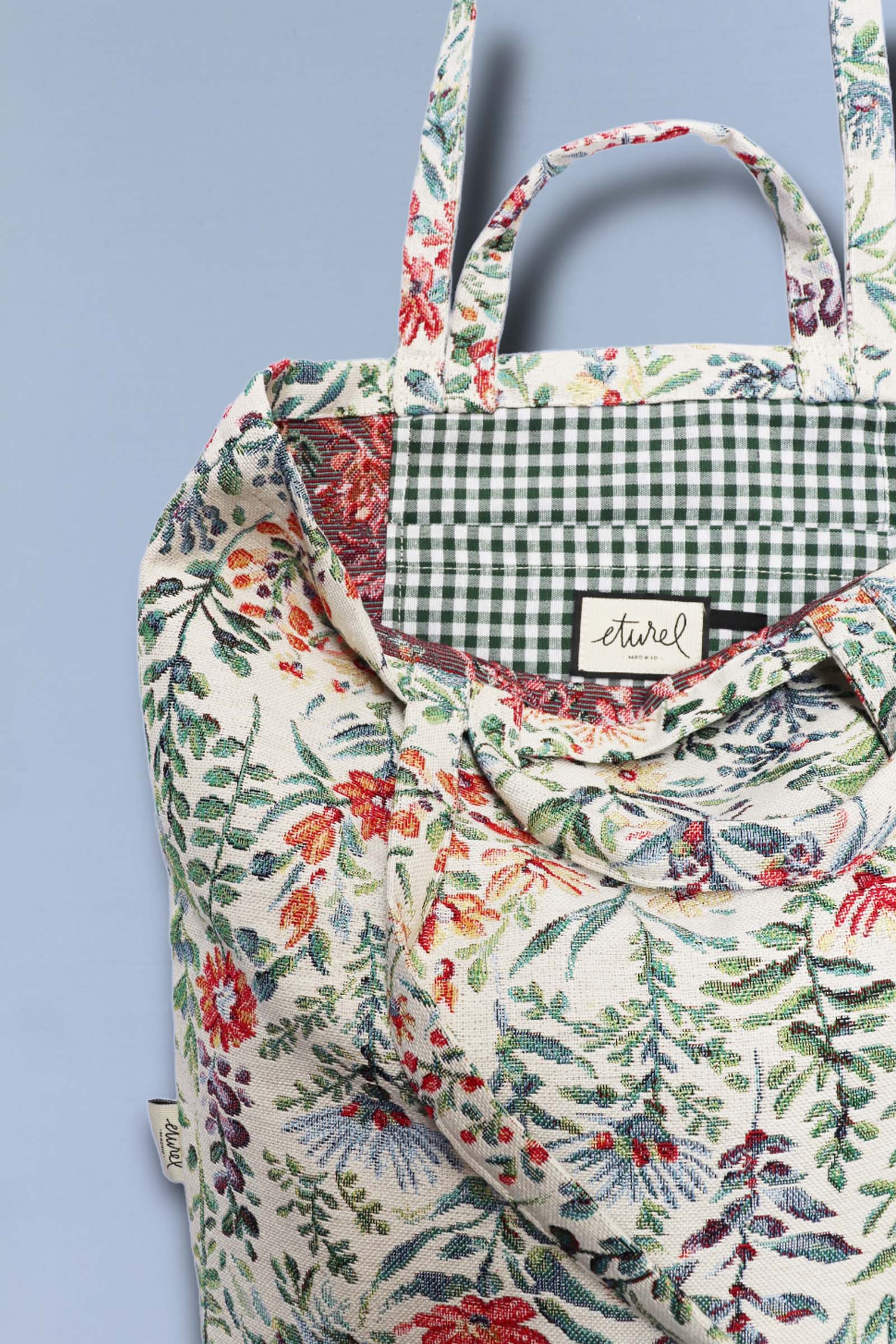 Eturel Tote Bag Tejido Jacquard - Image 4