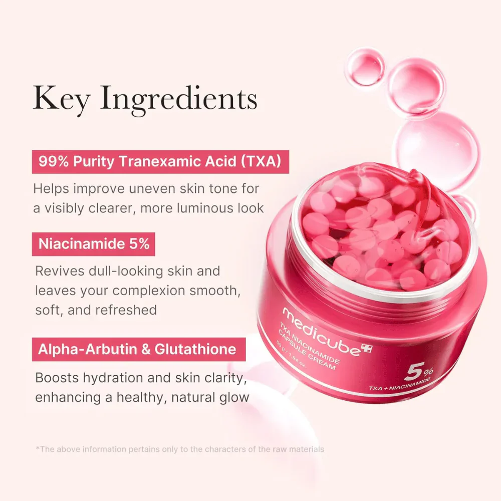 Medicube TXA Niacinamide Capsule Cream 55 g - Image 5